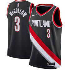C J Mccollum Portland Trail Blazers Nike Swingman Jersey Black Icon Edition Portland Trailblazers Trail Blazers Nba Swingman Jersey