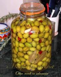 Olive Verdi In Salamoia Magie In Cucina
