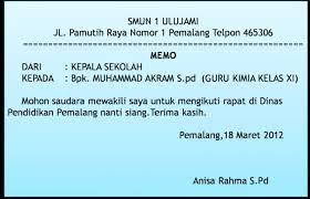 Contoh surat lamaran pekerjaan bahasa inggris berdasarkan iklan. 12 Contoh Memo Resmi Tidak Resmi Dan Bahasa Inggris Lengkap
