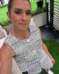 Danica Patrick's stylish appearance and fan admiration