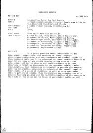 ED 038 464 AUTHOR INSTITUTION PUB DATE NOTE EDRS PRICE DESCRIPTORS DOCUMENT  RESUME UD 009 940 Hainsworth, Peter K.; And Others A