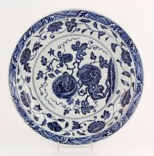 Chinese Blue And White Plate Lot 1122 Blue And White China Blue And White Blue White Decor