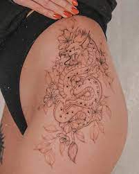 Gee Hawkes No Instagram Chinese Dragon And Plum Blossoms For The Beautiful Hannah Hip Tattoos Women Dragon Tattoo For Women Chinese Dragon Tattoo For Women