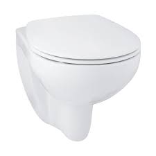 La cuvette de wc suspendu peut être choisie seule ou munie de son abattant wc. Bau Ceramic Cuvette Wc Suspendue Grohe