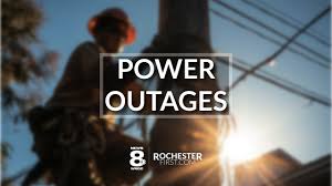 Gusty thunderstorms cause power outages in Rochester region