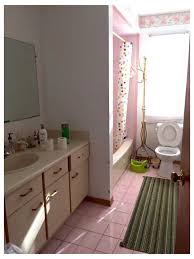 It's just so incredibly pink (or green or blue). 80s Pink And Beige Bathroom Needs A Do Over