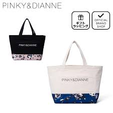 PINKY&DIANNE 【正規販売店】【WEB限定】PINKY&DIANNE シルエットフラワー トート ［ピンキー＆ダイアン］ レディース バッグ  カバン A4 ロゴ 花柄 : THE BAGMANIA Yahoo!店 - 通販 - Yahoo!ショッピング
