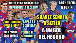 Suarez Senala A Setien Dependencia Messi Arthur Ya A Turin Riqui Puig Sigue Griezmann Youtube Semedo, piqué y lenglet como centrales; suarez senala a setien dependencia messi arthur ya a turin riqui puig sigue griezmann