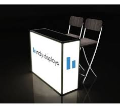 Led Light Box Trade Show Counter