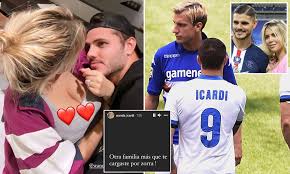 Mauro Icardi and Wanda Naras public drama is the latest episode in their  soap opera | Daily Mail Online