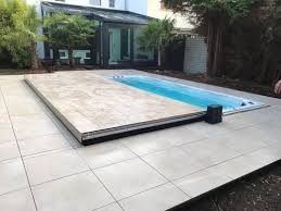 Spahochdrei Swinspa Abdeckung 2 Backsteinhauser Gartenanlage Pool Im Garten