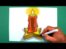 Wie Zeichnet Man Eine Weihnachtskerze Zeichnen Fur Kinder Youtube Kinder Zeichnen Weihnachtskerzen Kerzen