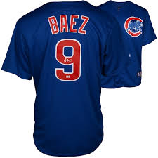 Shop the widest range of style, color, and size you will find online. Official Javier Baez Jerseys Javier Baez Shirts Baseball Apparel Javier Baez Gear Mlbshop Com