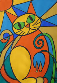 Glasmalereikatze Von Essencestudios Auf Deviantart Stained Glass Animal 1 Animal Auf Deviantart Essencestudios Gl Cat Stain Pop Art Cat Painting