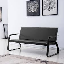 Buy sofas online at shoppy chairs and make your guest feel good. Airport Office Reception Chair 3 Seat Leather Guest Waiting Room Bench Black Office Furniture Sunbay Business Industrial