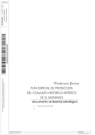 PLAN ESPECIAL DE PROTECCIÓN DEL CONJUNTO HISTÓRICO-ARTÍSTICO DE EL  SARDINERO documento ambiental estratégico