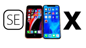 Iphone Se 2020 Vs Iphone X Speed Test Youtube