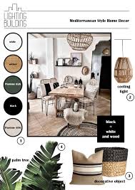 Mediterranean Akdeniz Style Moodboard Interior Design Mood Board Interior Design Presentation Mediterranean Interior Design