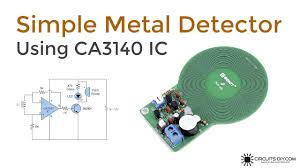 The simple cardboard metal detector project. Simple Metal Detector Using Ca3140 Ic