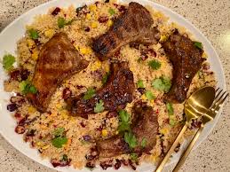 Add the onions and cook over medium heat for 10 minutes, stirring occasionally, until tender but not browned. Grilled Lamb Chop Recipe With Moroccan Couscous Dream Africa