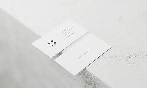 Download 5 White Business Card Mockups Business Card Mock Up White Business Card Business Card Photoshop