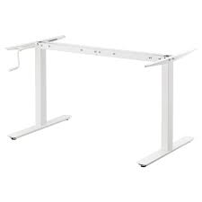 Ikea Skarsta Underframe Sit Stand F Table Top White You Can Easily Adjust The Height Of The Desk Between 27 An Ikea Stand Affordable Furniture Furniture