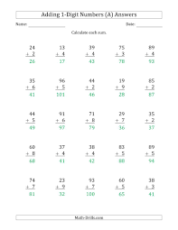 An answer sheet is available for each worksheet provided. Remarkable Grade 2 Math Addition Worksheets Liveonairbk