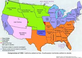 Slavery Map 1821 Missouri Compromise Map 1 Missouri Compromise Middle School Maps Us Geography