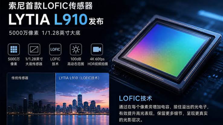 Sony 正式發表LYTIA L910：LOFIC 技術100dB 超高動態範圍- DCFever.com