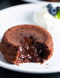 Mix the cake mix according to instructions and bake in a texas size muffin tin according to package instructions. Air Fryer Chocolate Molten Lava Cakes My Forking Life