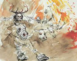 Concept art for The Black Cauldron by Mel Shaw