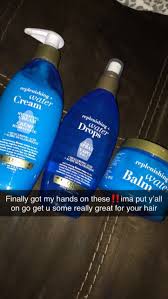Picture Says It All Take Care Of Your Hair W These Three Products N I Promise U Won T Regret It Available With Images Ogx Hair Products Curly Hair Care Natural Hair