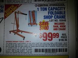 Capacity foldable shop crane delivers the lift you need combined with the advantage of compact storage! Harbor Freight Engine Crane 99 Mg Midget Forum Mg Experience Forums The Mg Experience