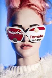 Little Miss Glamorous Pop Art Fashion Pop Art Fashion Photography Glasses
