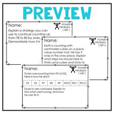 Welcome to our 1st grade addition word problems worksheets. 1st Grade Math Word Problems Place Value Power Problems Nbt Base Ten Standards Tanya Yero Teaching