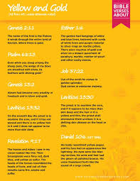 Butterflies in the bible, through their lifecycle, present a vivid picture of the transforming work of jesus christ in the human heart. Significance Of Yellow In The Bible
