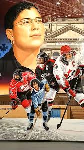 We invited some friends to help us officially open the new Women's Hockey