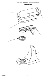 kitchenaid k45ss stand mixer parts