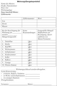 Umgekehrt kann der vermieter später einen neuen schaden nur schwer beweisen, wenn er den zustand der wohnung nicht schon bei einzug protokolliert hat. Ubergabeprotokoll Bei Wohnungsubergabe