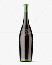 Red Wine Bottle Mockup In Bottle Mockups On Yellow Images Object Mockups