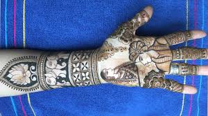 Dulhan Mehendi With Elephant Border Modern Style Bride Groom Lotus 2019 Youtube Beautiful Mehndi Beautiful Mehndi Design Simple Mehendi Designs