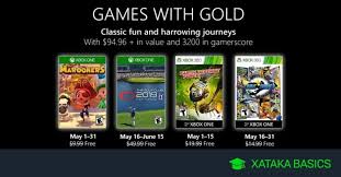 Descubrí la mejor forma de comprar online. Juegos De Xbox Gold Gratis Para Xbox One Y 360 De Mayo 2019 Xbox Live Xbox Xbox Games