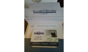 Gift card terms and conditions are subject to change by hand and stone, please check hand and stone website for more details. Hand Stone Massage Or Classic Facial