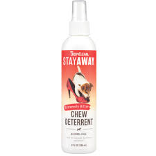 Tropiclean Stay Away Chew Deterrent Spray For Pets 8 Fl Oz Petco