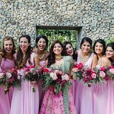 Nov 2018 Indian Wedding Reception In America Indian Bride W Friends Bridesmaids Indian Bridal N I Indian Wedding Deco Indian Wedding Fashion Desi Wedding