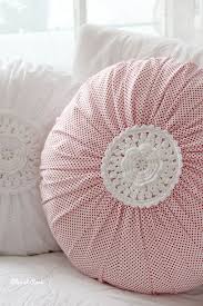 Sewing Fabric Ideas Wow These Are So Cute Kissen Runde Kissen Dekor Kissen