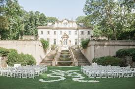 Elegant Historic Swan House Lawn Wedding In Atlanta Atlanta Wedding Venues Swan House Wedding Outdoor Wedding Venues