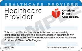 Package includes 8 sheets 3 cards per sheet with perforations separating. Reprint My Aha Card Bls Cpr Aed All Aha Cards Are Now E Cards Safety And Health Solutions