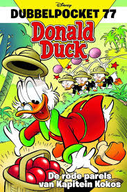 Comic Stripshop Donald Duck Dubbelpocket 77 De Rode Parels Van Kapitein Kokos Softcover Sanoma
