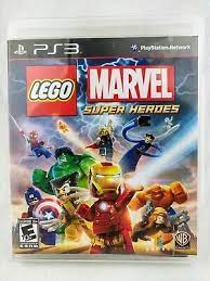 / la película de marvel los vengadores y su secuela (la era de ultrón) llegan al universo lego con este videojuego que, fiel a su exitosa formula. Lego Marvel Super Heroes Playstation 3 Ps3 Cib Complete W Manual Marvel Movies Avenger Lego Marvel Marvel Super Heroes Game Lego Marvel Super Heroes